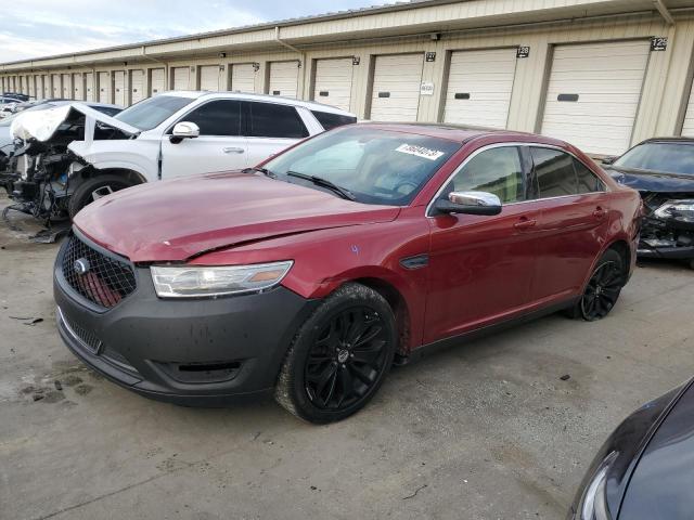 1FAHP2F89DG115318 - 2013 FORD TAURUS LIMITED RED photo 1