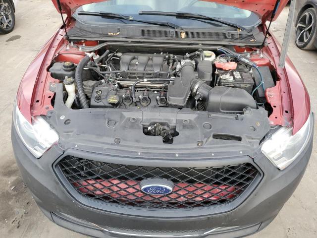 1FAHP2F89DG115318 - 2013 FORD TAURUS LIMITED RED photo 11