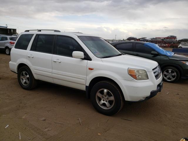 2HKYF18477H530607 - 2007 HONDA PILOT EX WHITE photo 4