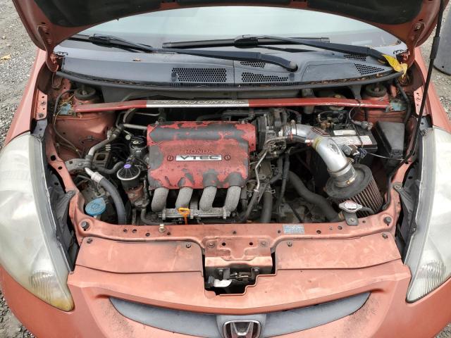 JHMGD37657S042918 - 2007 HONDA FIT S 橙色 照片 11