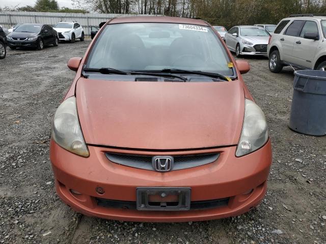 JHMGD37657S042918 - 2007 HONDA FIT S 橙色 照片 5