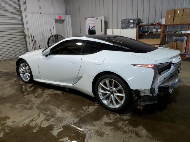 JTHHP5AY9JA002713 - 2018 LEXUS LC 500 WHITE photo 2