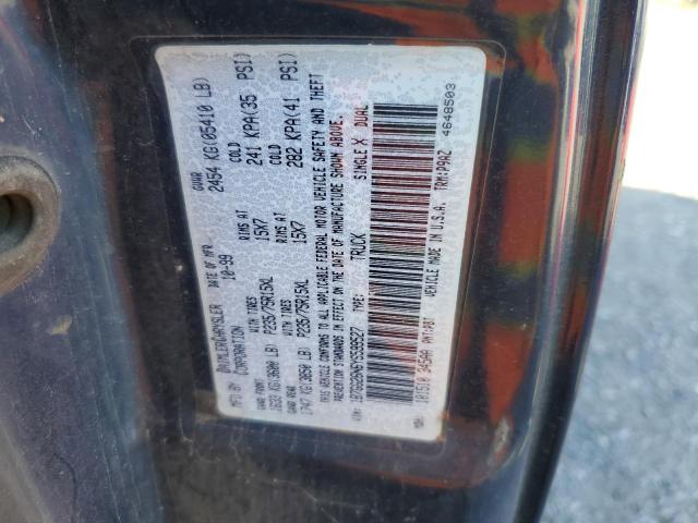 1B7GG26N6YS599527 - 2000 DODGE DAKOTA BLUE photo 12