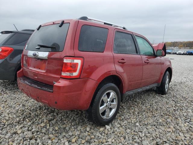 1FMCU0EG4CKA82164 - 2012 FORD ESCAPE LIMITED RED photo 3