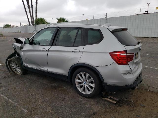 5UXWZ7C39H0V90482 - 2017 BMW X3 SDRIVE28I SILVER photo 2