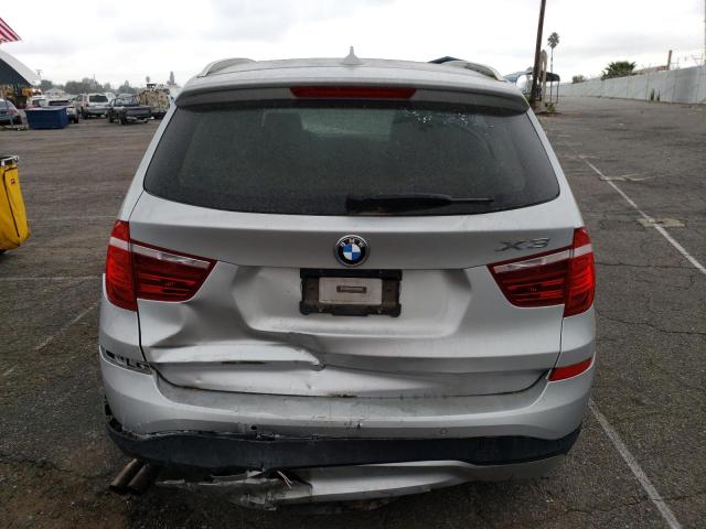 5UXWZ7C39H0V90482 - 2017 BMW X3 SDRIVE28I SILVER photo 6