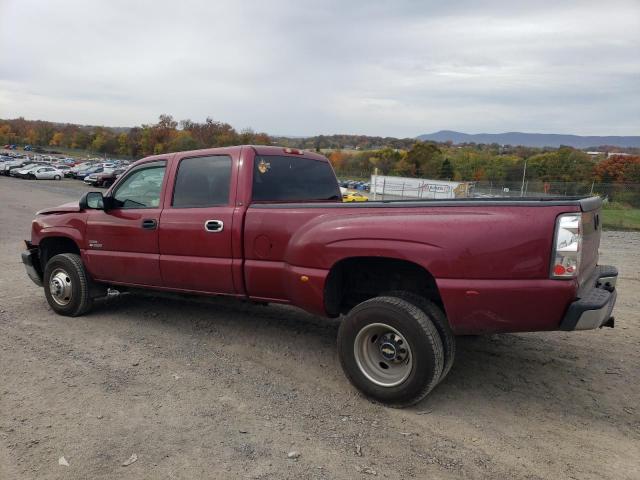 1GCJK33205F865620 - 2005 CHEVROLET SILVERADO K3500 RED photo 2