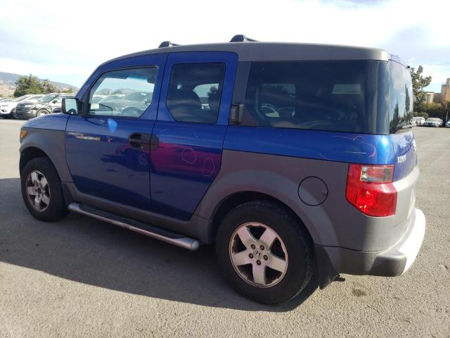 5J6YH28584L013066 - 2004 HONDA ELEMENT EX BLUE photo 2