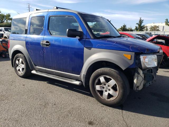 5J6YH28584L013066 - 2004 HONDA ELEMENT EX BLUE photo 4