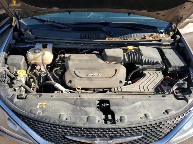 2C4RC1BG5HR539911 - 2017 CHRYSLER PACIFICA TOURING L GRAY photo 12