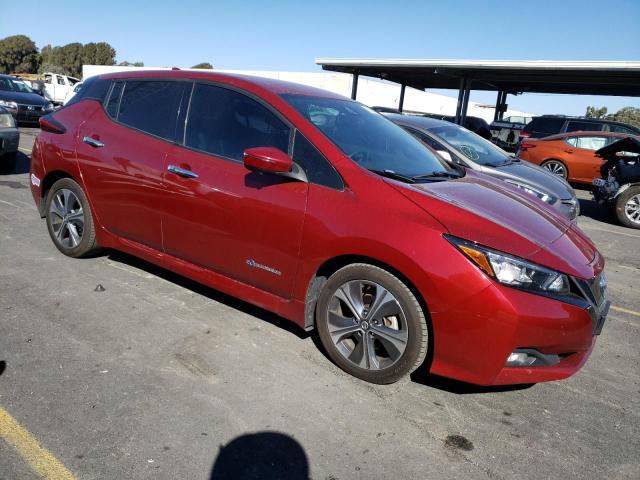 1N4AZ1CP4KC303184 - 2019 NISSAN LEAF S RED photo 4