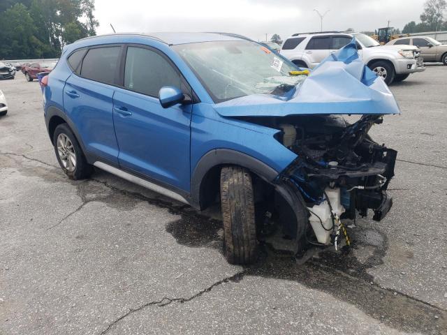 KM8J33A4XHU392046 - 2017 HYUNDAI TUCSON LIMITED BLUE photo 4