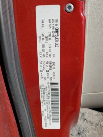 2V8HW44159R603383 - 2009 VOLKSWAGEN ROUTAN S RED photo 14