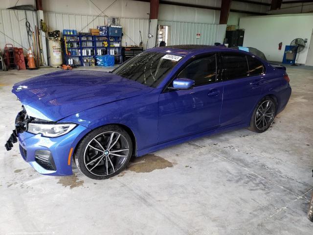 3MW5R1J0XM8B59746 - 2021 BMW 330I BLUE photo 1