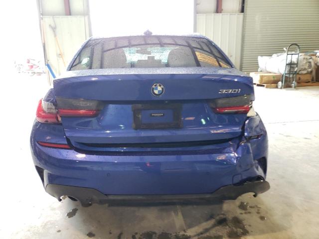 3MW5R1J0XM8B59746 - 2021 BMW 330I BLUE photo 6