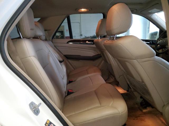 4JGDA5HB9FA608194 - 2015 MERCEDES-BENZ ML 350 4MATIC WHITE photo 10