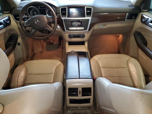 4JGDA5HB9FA608194 - 2015 MERCEDES-BENZ ML 350 4MATIC WHITE photo 8