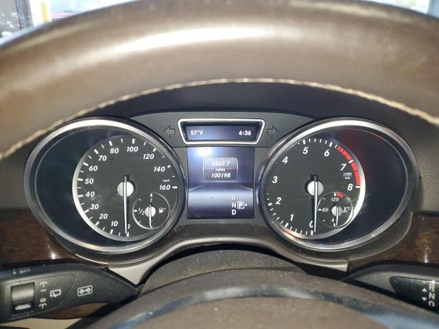 4JGDA5HB9FA608194 - 2015 MERCEDES-BENZ ML 350 4MATIC WHITE photo 9