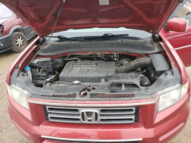 2HJYK16566H523187 - 2006 HONDA RIDGELINE RTL RED photo 11