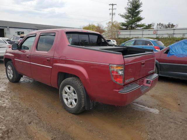 2HJYK16566H523187 - 2006 HONDA RIDGELINE RTL RED photo 2