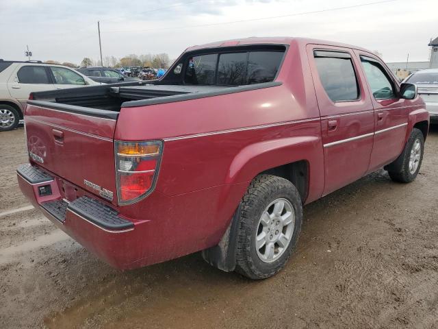 2HJYK16566H523187 - 2006 HONDA RIDGELINE RTL RED photo 3