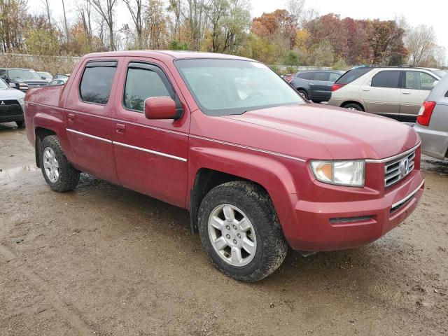 2HJYK16566H523187 - 2006 HONDA RIDGELINE RTL RED photo 4