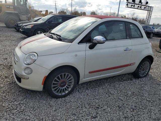 3C3CFFER5DT528815 - 2013 FIAT 500 LOUNGE WHITE photo 1