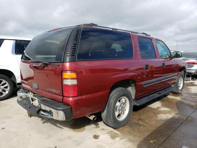 1GNEC16Z52J142731 - 2002 CHEVROLET SUBURBAN C1500 BURGUNDY photo 3