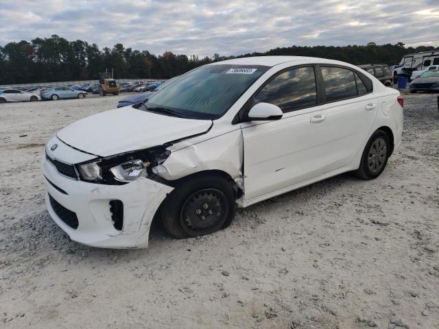 3KPA24AB2JE137777 - 2018 KIA RIO LX WHITE photo 1