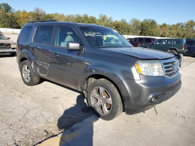 5FNYF4H68CB015028 - 2012 HONDA PILOT EXL GRAY photo 4