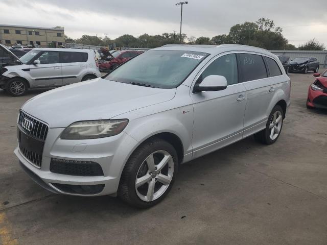 WA1DGAFEXED001494 - 2014 AUDI Q7 PRESTIGE SILVER photo 1