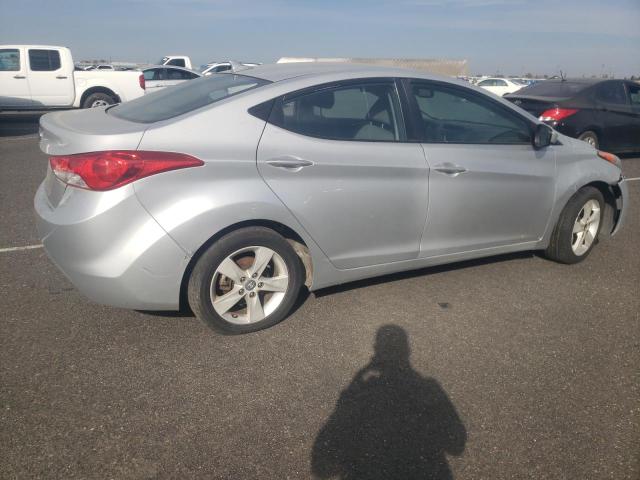 KMHDH4AEXDU922037 - 2013 HYUNDAI ELANTRA GLS SILVER photo 3