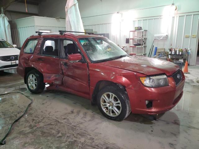 JF1SG66668H728783 - 2008 SUBARU FORESTER SPORTS 2.5X RED photo 4