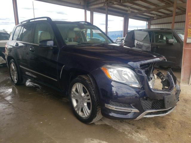 WDCGG5HB4EG303787 - 2014 MERCEDES-BENZ GLK 350 BLUE photo 4