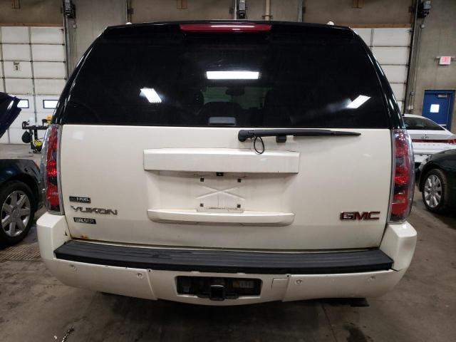 1GKFK032X9R207686 - 2009 GMC YUKON DENALI WHITE photo 6