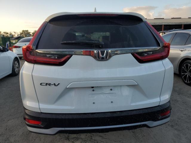 5J6RW1H85MA009258 - 2021 HONDA CR-V EXL WHITE photo 6