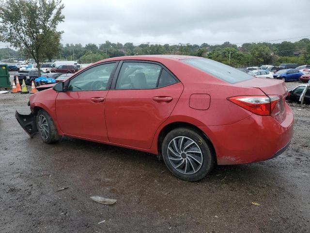 5YFBURHEXFP268280 - 2015 TOYOTA COROLLA L RED photo 2