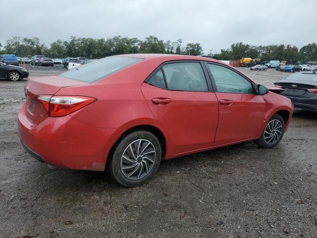 5YFBURHEXFP268280 - 2015 TOYOTA COROLLA L RED photo 3