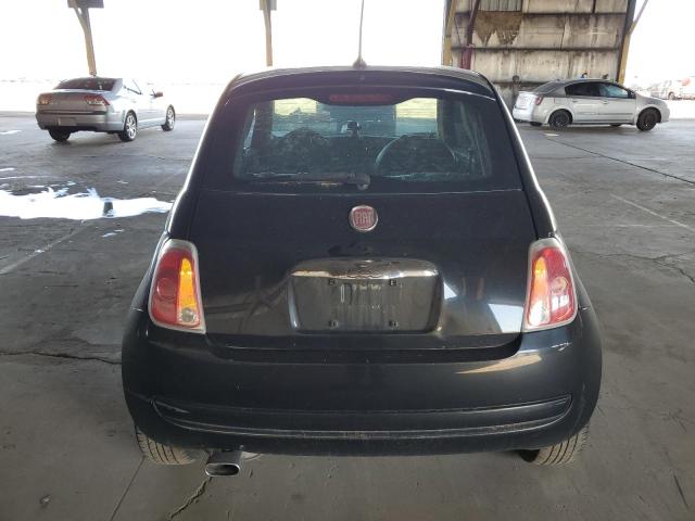 3C3CFFAR0CT348890 - 2012 FIAT 500 POP BLACK photo 6