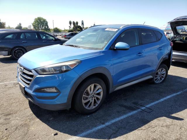 KM8J33A44HU329735 - 2017 HYUNDAI TUCSON LIMITED BLUE photo 1