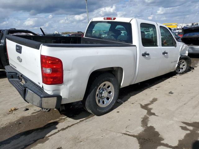 2GCEC13C171686976 - 2007 CHEVROLET SILVERADO C1500 CREW CAB WHITE photo 3