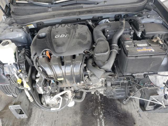 5NPEC4AC9DH710214 - 2013 HYUNDAI SONATA SE GRAY photo 11