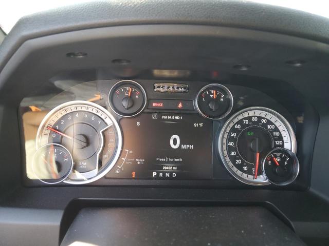 1C6RR6GT3MS578319 - 2021 RAM 1500 CLASS SLT Negro foto 9