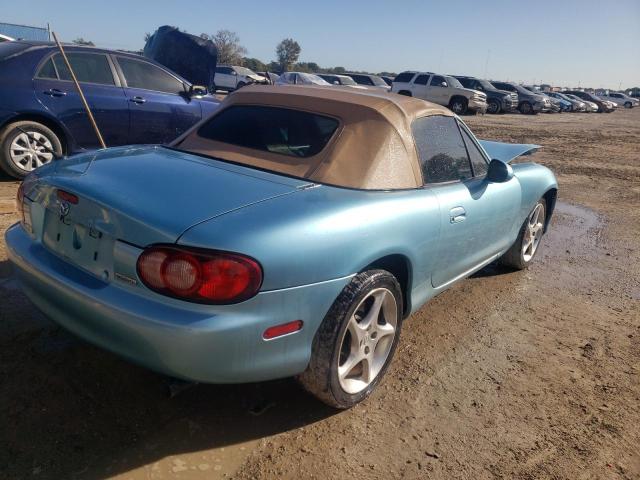 JM1NB353120221632 - 2002 MAZDA MX-5 MIATA BASE TURQUOISE photo 3