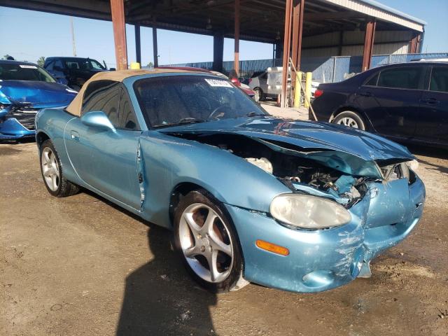 JM1NB353120221632 - 2002 MAZDA MX-5 MIATA BASE TURQUOISE photo 4