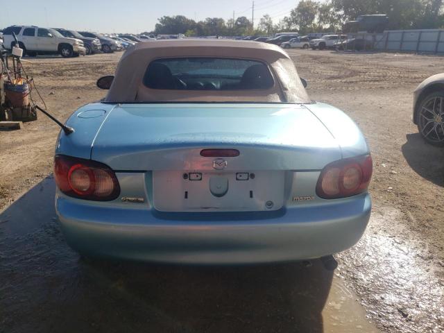 JM1NB353120221632 - 2002 MAZDA MX-5 MIATA BASE TURQUOISE photo 6