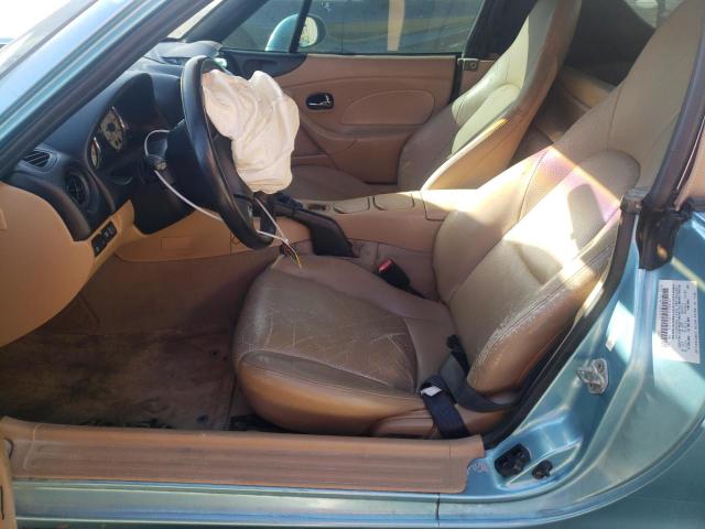 JM1NB353120221632 - 2002 MAZDA MX-5 MIATA BASE TURQUOISE photo 7