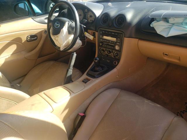 JM1NB353120221632 - 2002 MAZDA MX-5 MIATA BASE TURQUOISE photo 8