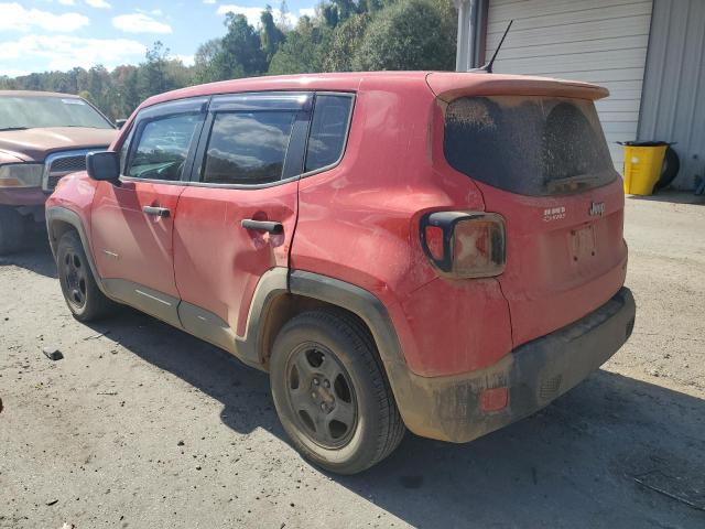 ZACCJAAB6HPF81378 - 2017 JEEP RENEGADE SPORT RED photo 2