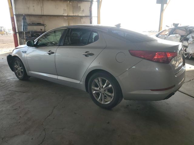 5XXGM4A7XDG150045 - 2013 KIA OPTIMA LX SILVER photo 2